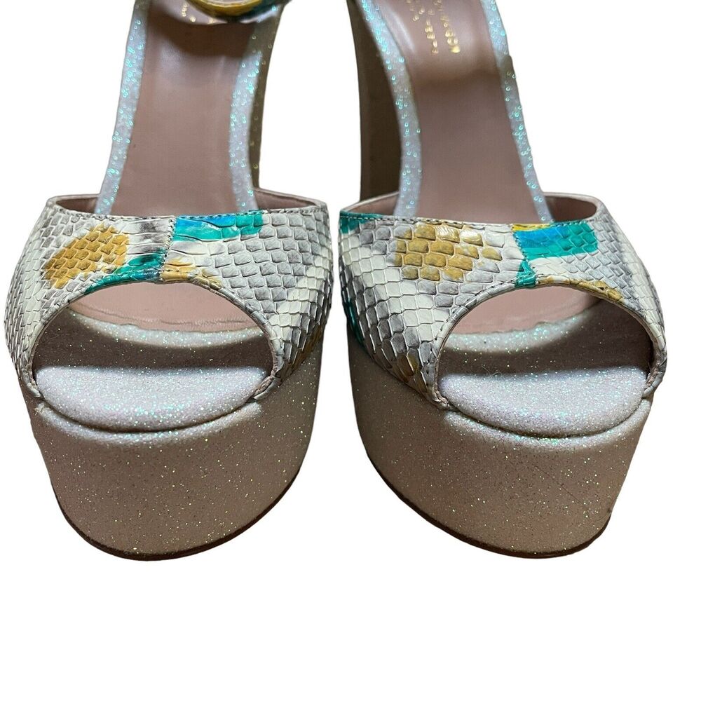 Madison Maison Roberto Festa Venezia Platform Ankle Strap Sandals Womens EU 38.5 - Picture 3 of 8